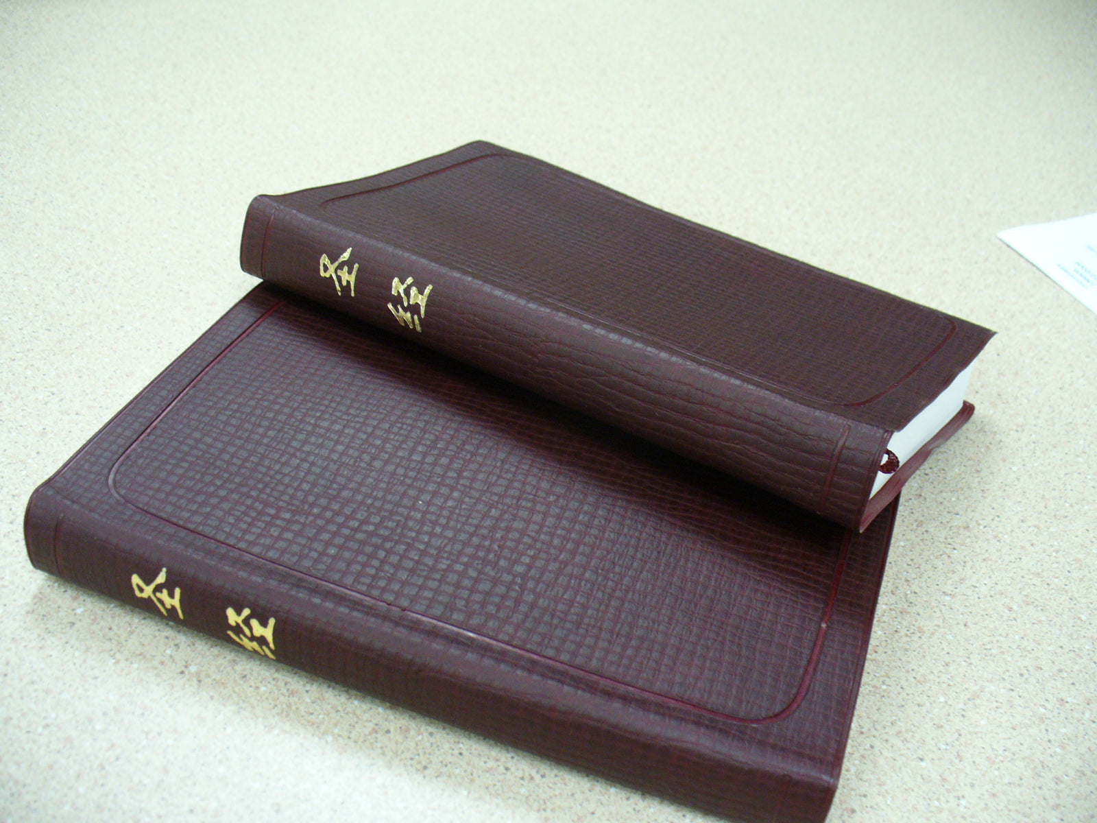 和合本聖經-棗紅色封面(簡)Burgundy Bible (CUV)-medium size - Ambassadors for Christ Bookstore