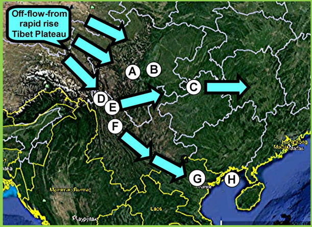 The Tiger Leaping Captured a River -(Simpl/Engl)