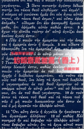 約翰一二三書(卷上)--天道 -- 1, 2, and 3 John (Volume 1)