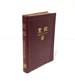 聖經-新標點和合本串珠膠面褐色 -- CUV Trad. Reference version (Brown)