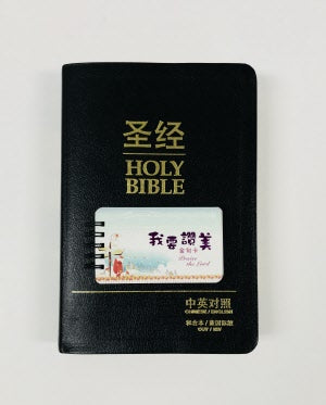 中英文經句卡 - 我要讚美 Bilingual Bible verse cards - I want to Praise