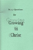 Growing in Christ (Study Quest.) - Ambassadors for Christ Bookstore