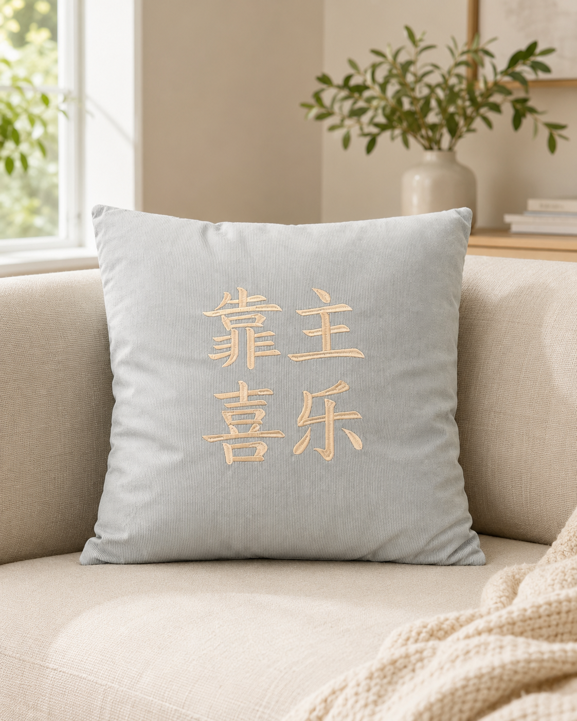 靠主喜乐靠枕 Joyful Pillow