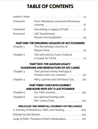 The Mosaic of the Divine Symphony - (Biographies of AFC Founders) - English