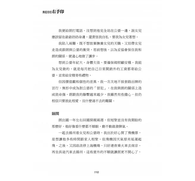 捧起你的右手印 Gripping Your Right Hand