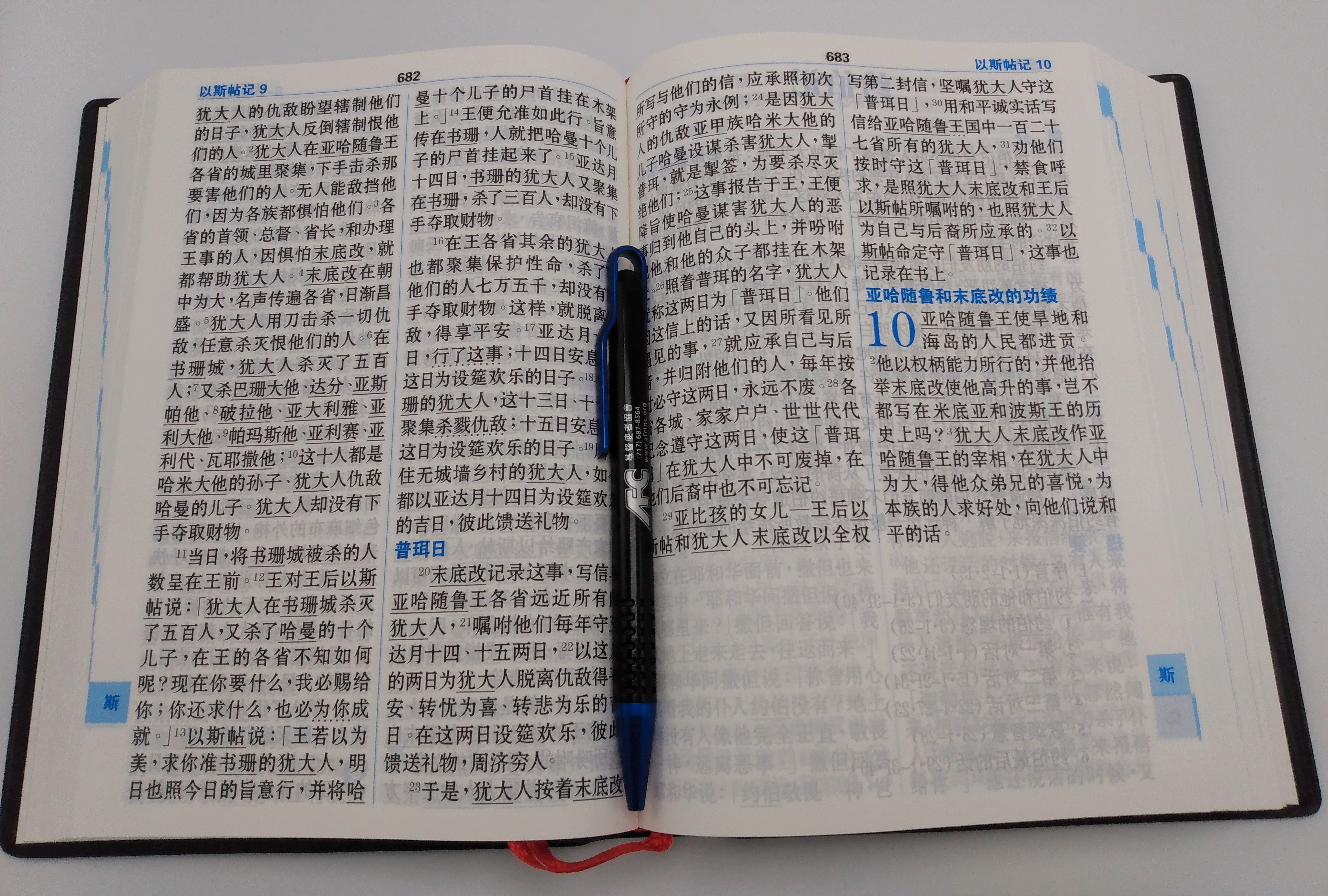 CUV特大字版中文聖經（簡體）CUV Extra Large Print Bible ( Vinyl - simpl.)