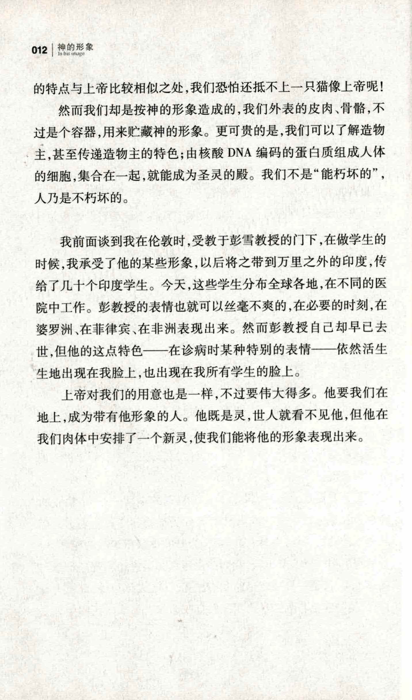 神的形象 In His Image