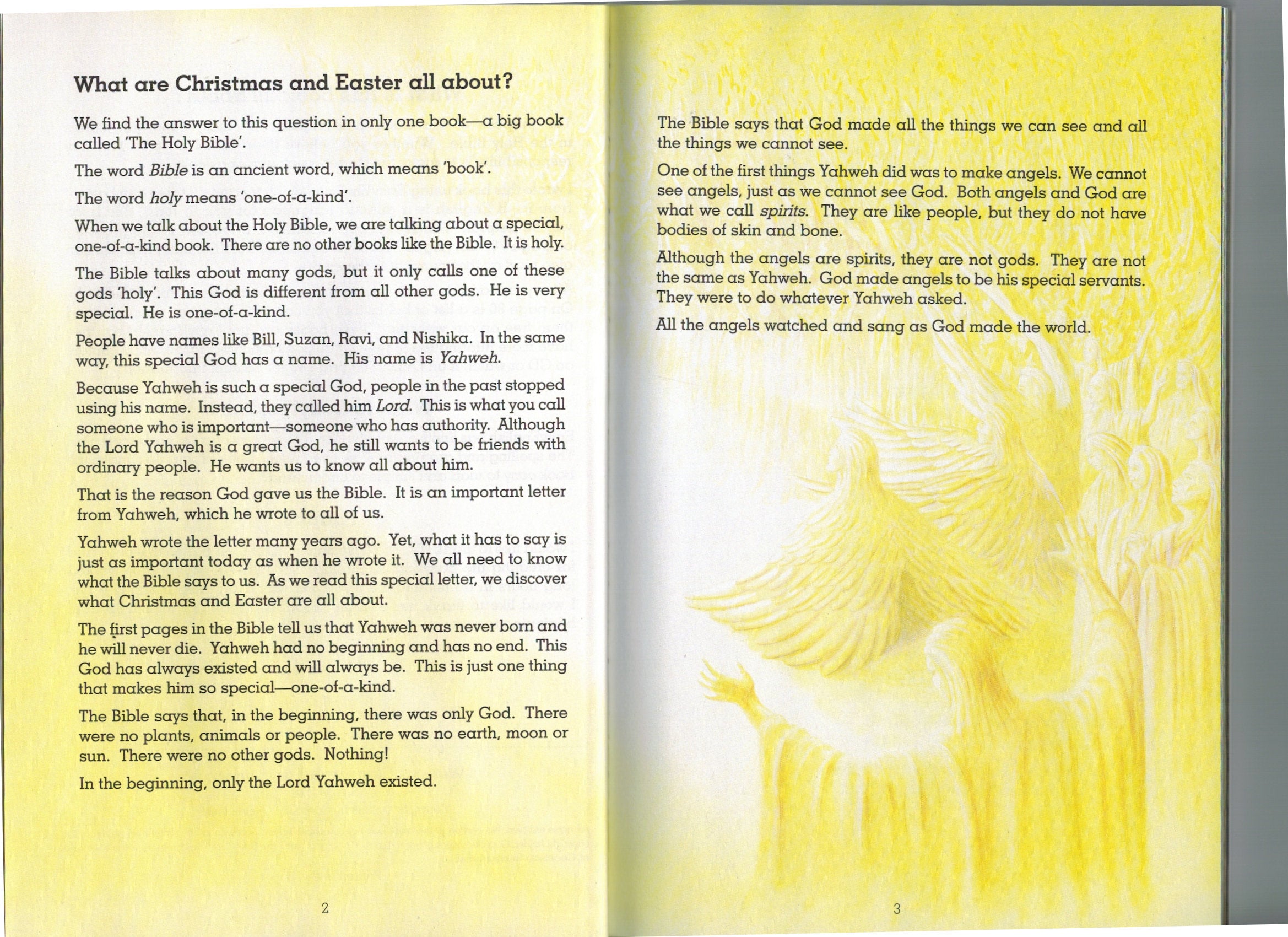 聖誕節和復活節的真正意義-英文版 What Are Christmas and Easter All About? (English)