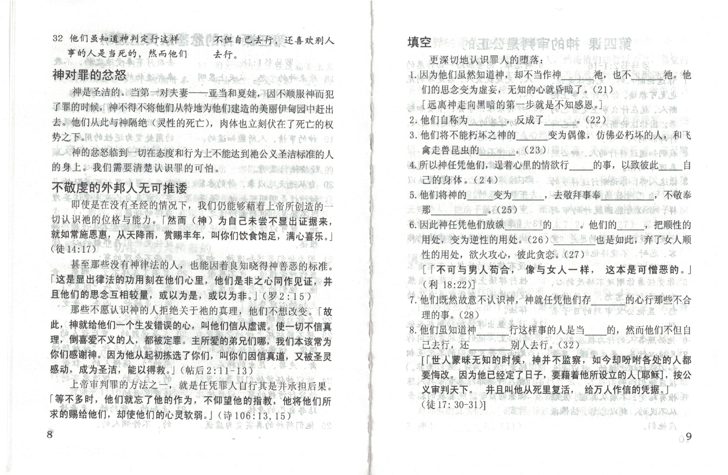Joy Bible Study on Romans (simpl. Chinese) - Ambassadors for Christ Bookstore