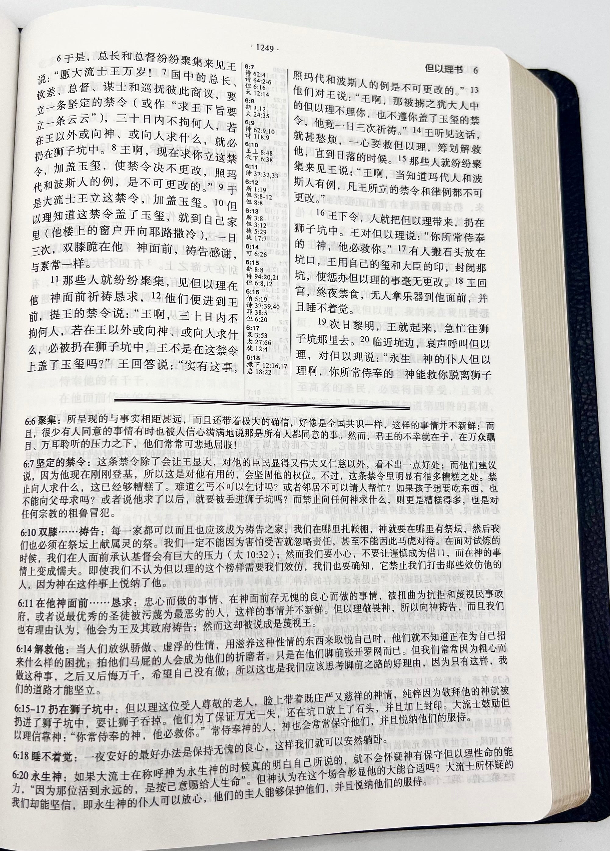 馬太亨利研讀版聖經-含經文串珠-真皮豪華版（限時免運費+8本/箱以上大特價$65) Matthew Henry Study Bible-Leather-Simp.-free shipping
