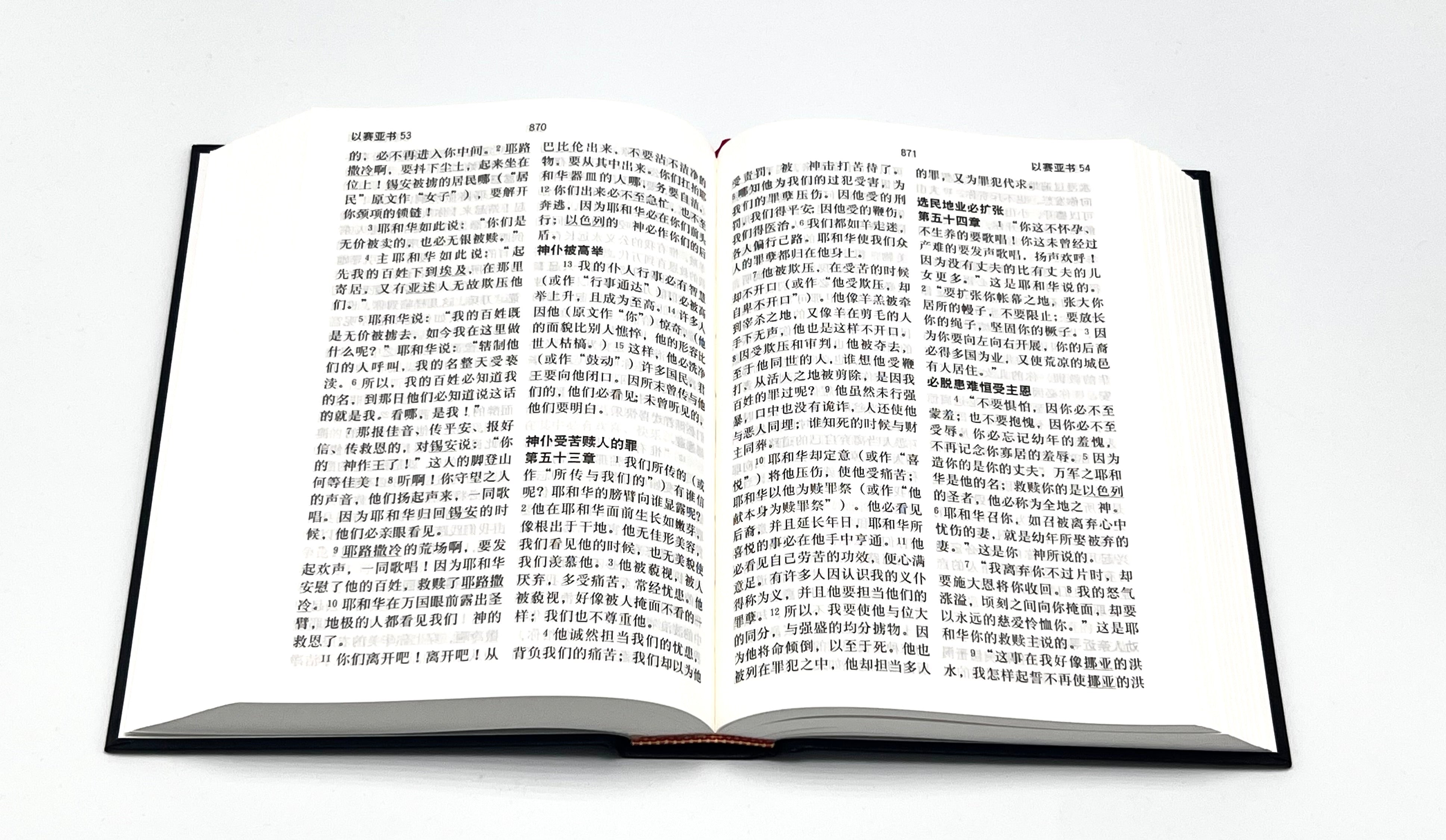 简体和合本圣经-硬面白边-标准本-教会通用版（2026新版限时免运费+10本以上特价$20，整箱24本)AFC CUV Standard Size HC Simp. - Ambassadors for Christ Bookstore