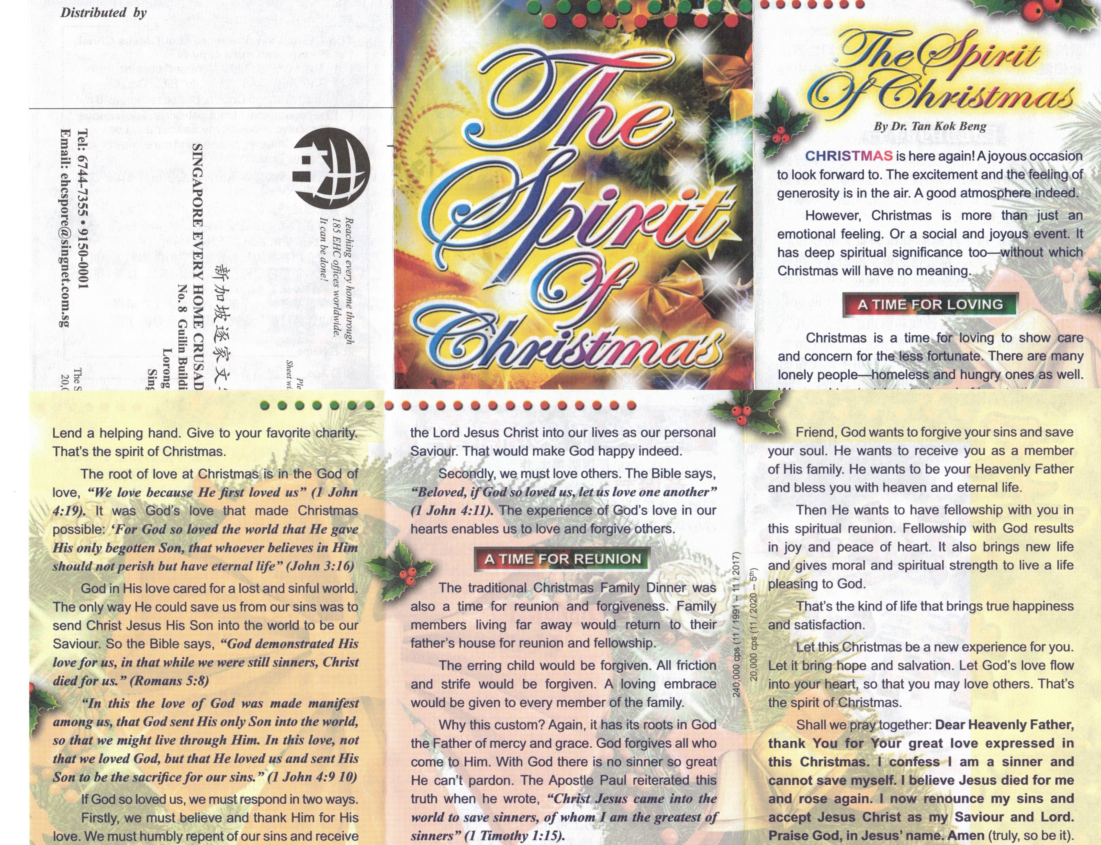 The Spirit of Christmas (bilingual)