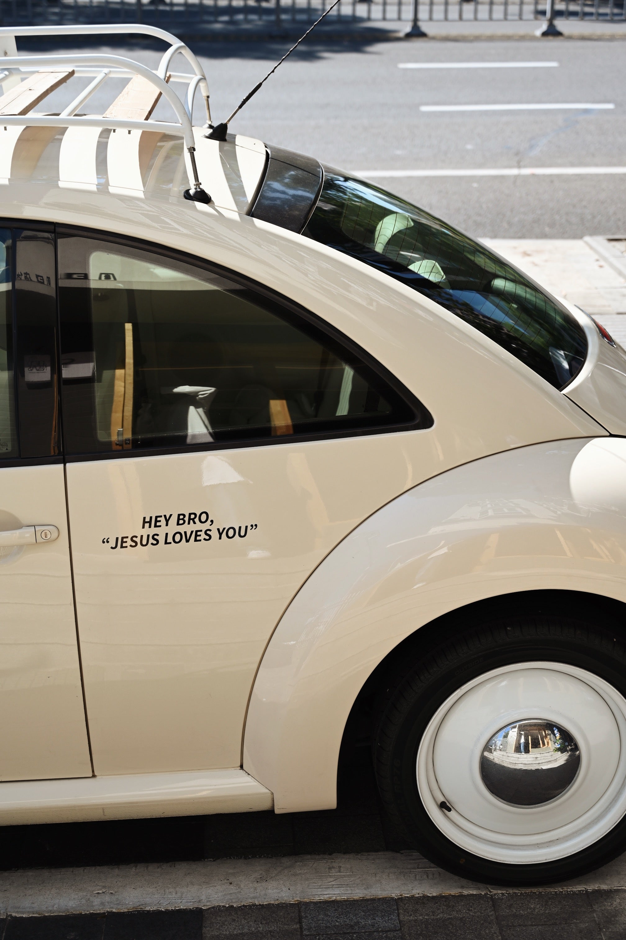 Jesus Loves You Car Bumper Stickers耶稣爱你英文车贴車貼传福音贴纸